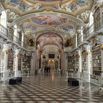 The world's most beautiful library perhaps? Image via Pixabay. But lots of lovely stories to read which may well spark off ideas for other stories. Only problem? Where to start!