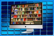 The virtual library. These days ebooks and emagazines are available at libraries. Chandler's Ford library are running surgeries about them. Image via Pixabay.