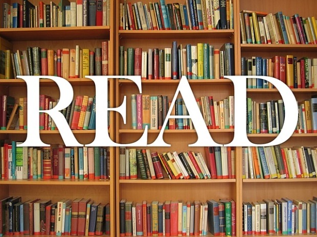 Reading - says it all really via Pixabay