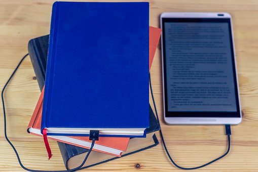 Ebooks and print - both have their own frustrations when it comes to publishing. Image via Pixabay