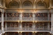 A stunning library. Image via Pixabay