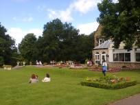 Part of the lawns at Swanwick. Image by Allison Symes.