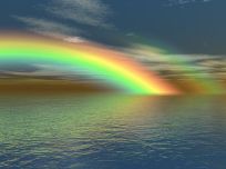 The light fantastic as represented by the rainbow. Pixabay image.