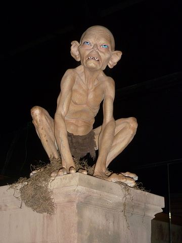 Gollum from LOTR. More sinned against than sinning? Pixabay image.