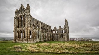 Whitby Abbey - historical in itself but also with a strong literary past - it is the setting for Bram Stoker's Dracula