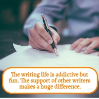 The writing life is addictive