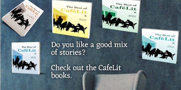 Cafelit books - Book Brush mock up